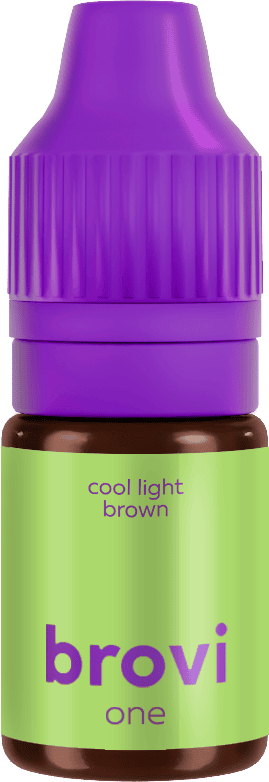 Permanentni pigment BROVI Cool Light Brown ONE