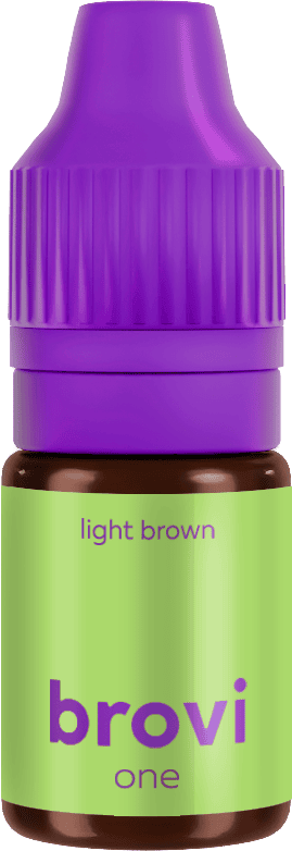 Permanentni pigment BROVI Light Brown ONE