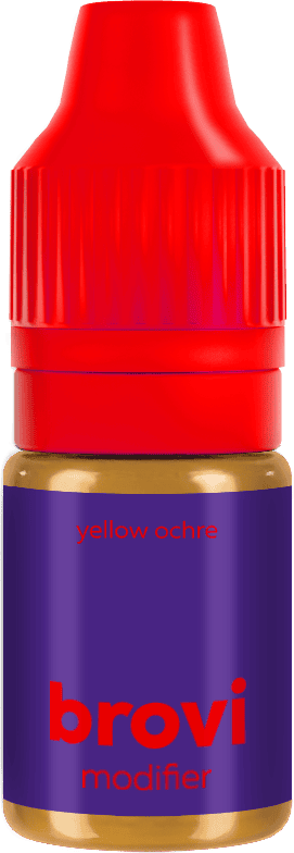 Permanentni pigment BROVI Yellow Ochre Corrector